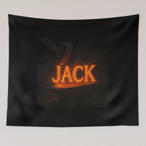 Item preview, JACK Forged in Lava - Epic Metalworking Fire Scene designed and sold by VoidBloom Studio.
