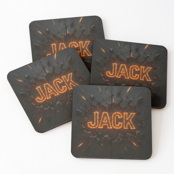 Item preview, JACK Breaking Through Steel Wall with Sparks designed and sold by VoidBloom Studio.