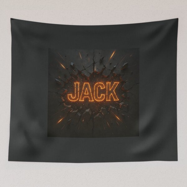 Item preview, JACK Breaking Through Steel Wall with Sparks designed and sold by VoidBloom Studio.