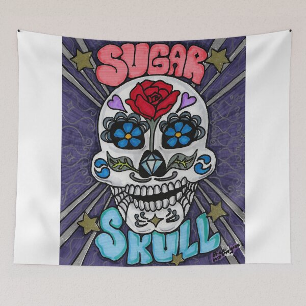 Item preview, Sugar skull v2 designed and sold by DarkRubyMoon.