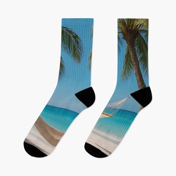 Item preview,  Hammock on tropical beach with azure water and sunny sky designed and sold by SassyArtistry.