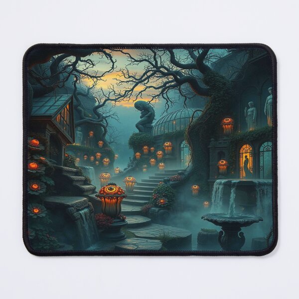 Item preview, Whispers in the Garden – Dark Fantasy Art by KI Artist FotoworldEdel designed and sold by FotoworldEdel.