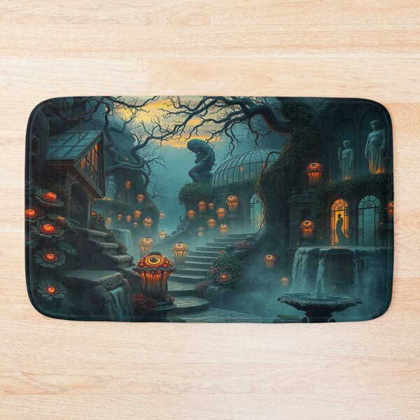 Item preview, Whispers in the Garden – Dark Fantasy Art by KI Artist FotoworldEdel designed and sold by FotoworldEdel.