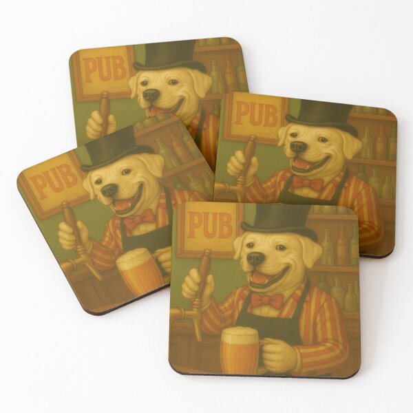 Item preview, The Dapper Dog Bartender: designed and sold by Animalistics.
