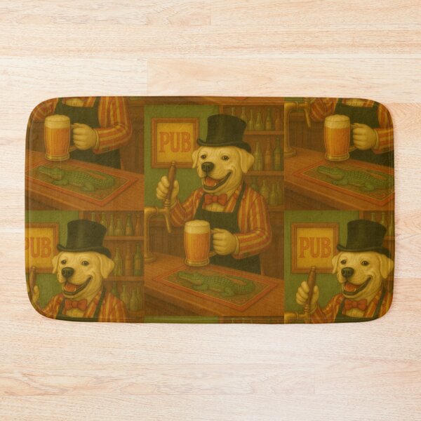 Item preview, The Dapper Dog Bartender: designed and sold by Animalistics.
