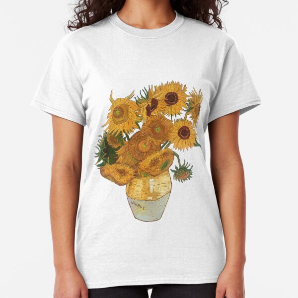 Van Gogh sunflowers Classic T-Shirt