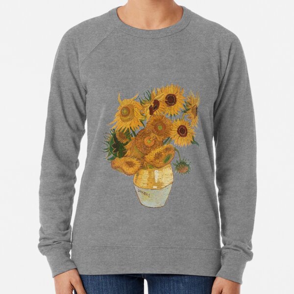 Van Gogh sunflowers Lightweight Sweatshirt