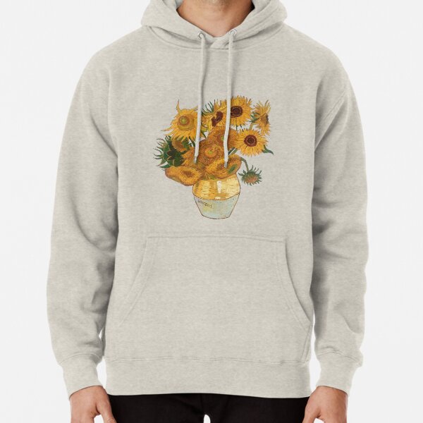 Van Gogh sunflowers Pullover Hoodie