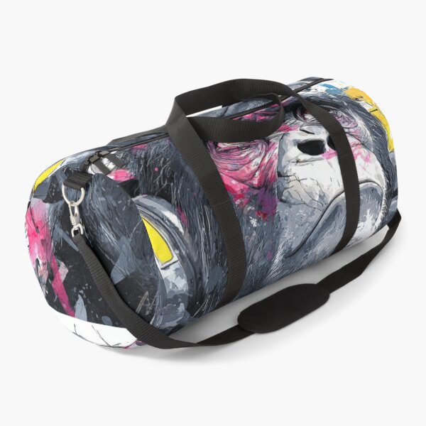 Item preview, DJ Monkey Thinker Colorful Splash With Headphones designed and sold by GrinGalore.