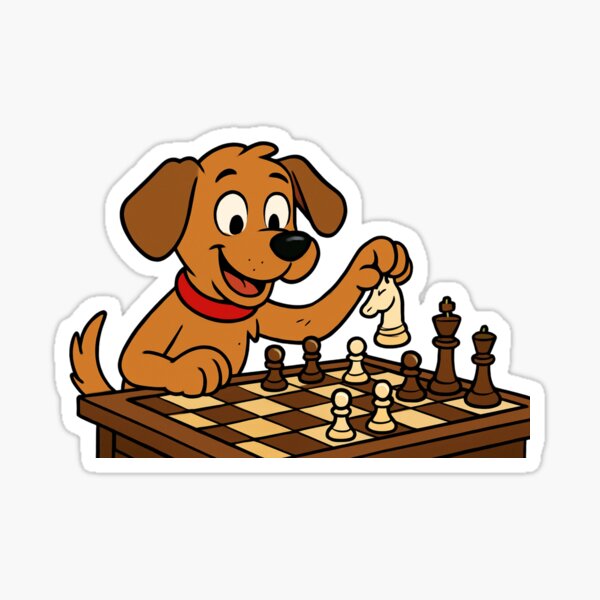 Item preview, Chess | Golden Dog designed and sold by V & I.