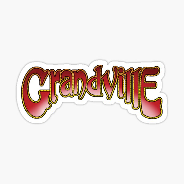 The Grandville logo Sticker
