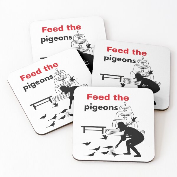 Item preview, Feed the pigeons – urban manifesto designed and sold by Urania1.