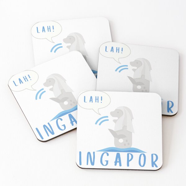 Item preview, Merlion Says "Lah!" – Singapore Icon Graphic Design designed and sold by holaitssher.