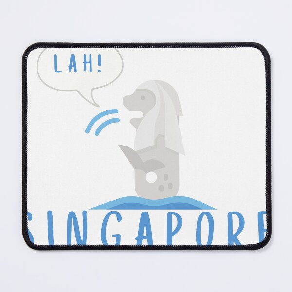 Item preview, Merlion Says "Lah!" – Singapore Icon Graphic Design designed and sold by holaitssher.