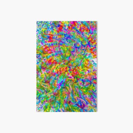 Peinture numérique abstraite Impression rigide