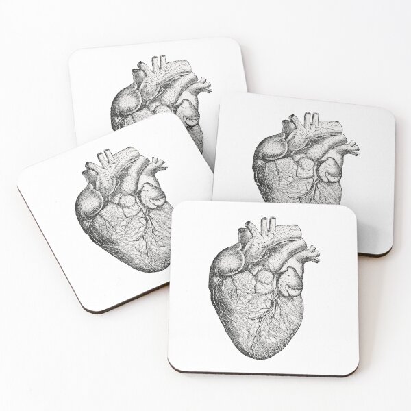 Item preview, Detailed Medical Illustration of the Human Heart Anatomical Structure designed and sold by portokalis.