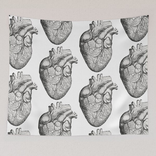 Item preview, Detailed Medical Illustration of the Human Heart Anatomical Structure designed and sold by portokalis.