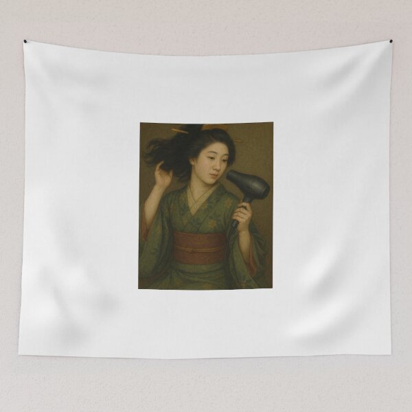 Item preview, Geisha Girl – Edo Elegance Meets Modern Blowout designed and sold by The Queer Gear Company.