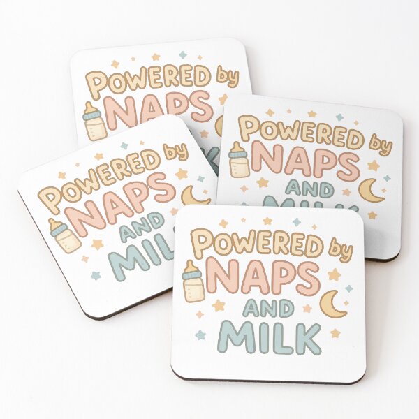 Artikelvorschau, Angetrieben von Nickerchen und Milch – Soft Baby Quote entworfen und verkauft von ввмел2020.