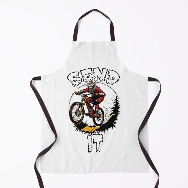 Item preview, Send It – Downhill MTB Rider Zombie Art designed and sold by Design--Spore.