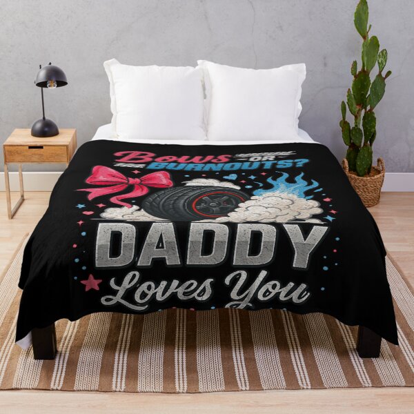 Item preview, burnouts or bows gender reveal Party Announcement Daddy designed and sold by BornBorn.