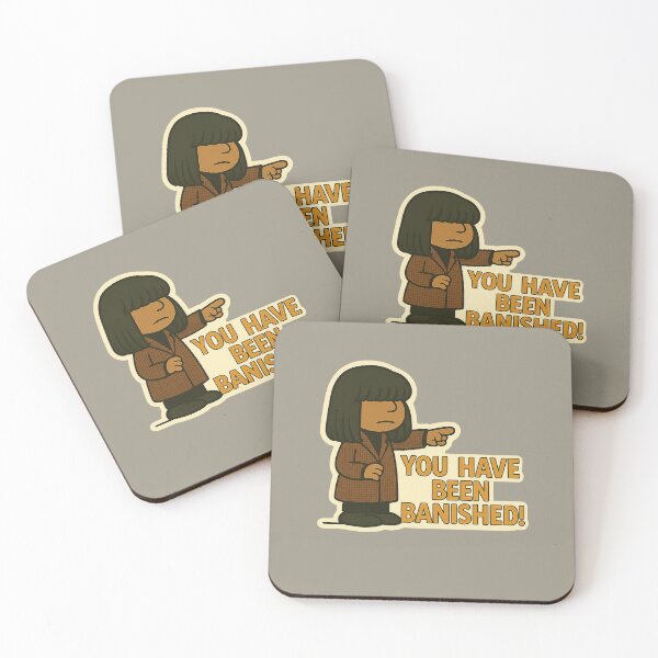 Item preview, You Have Been Banished Traitors UK Sticker – Claudia designed and sold by BubbleDesigns49.