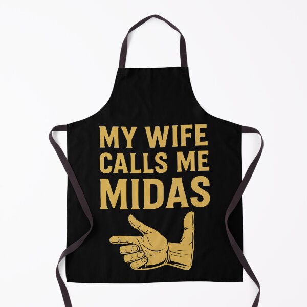 Item preview, My Wife Calls Me Midas – Funny Gold Touch T-Shirt for Men designed and sold by TeeTimeTreasure.