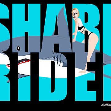 Artwork thumbnail, Shark Rider by ayemagine