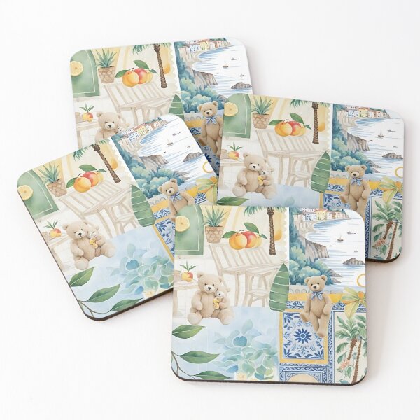 Item preview, Italia-Inspired Colorful Collage – Fun and Mediterranean Vibes designed and sold by tarzbol.