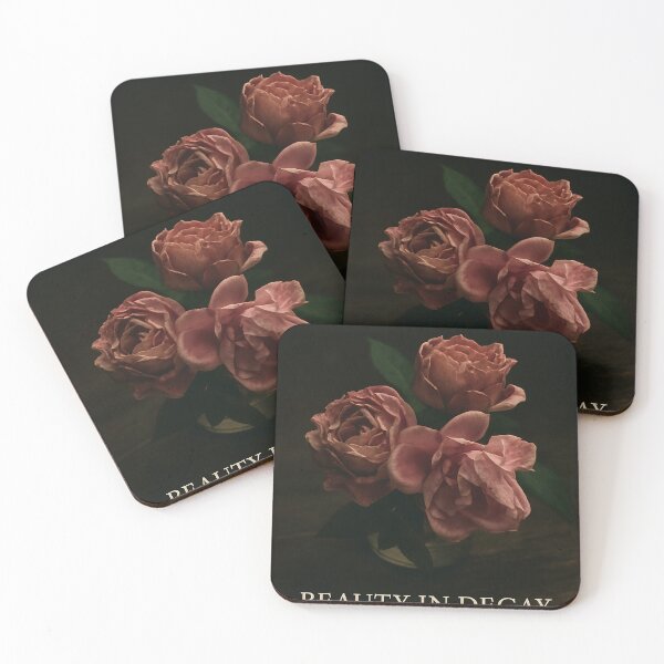 Item preview, Beauty in Decay – Withered Pink Roses designed and sold by PorRayong.