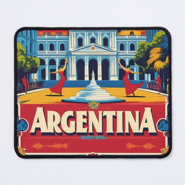 Item preview, Argentina Vintage Travel Tourism designed and sold by TravelersGems.