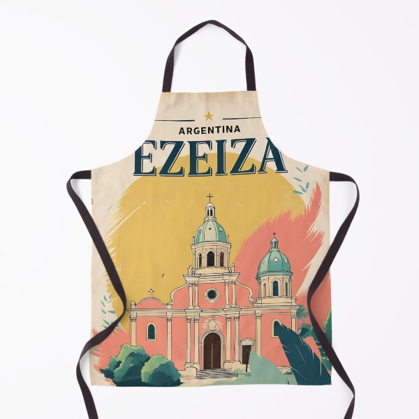 Item preview, Ezeiza Argentina Vintage Travel Tourism designed and sold by TravelersGems.