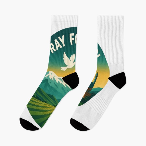 Item preview, Pray for Iran Landscape with Mosque and Alborz Mountains designed and sold by Aryabek.