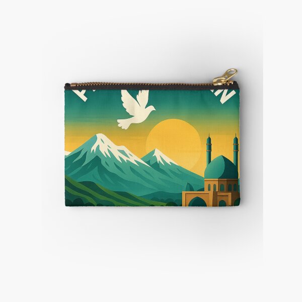 Item preview, Pray for Iran Landscape with Mosque and Alborz Mountains designed and sold by Aryabek.