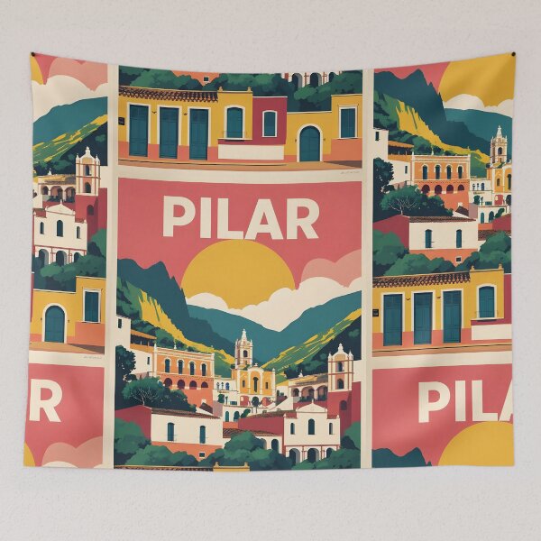 Item preview, Pilar Argentina Vintage Travel Tourism designed and sold by TravelersGems.