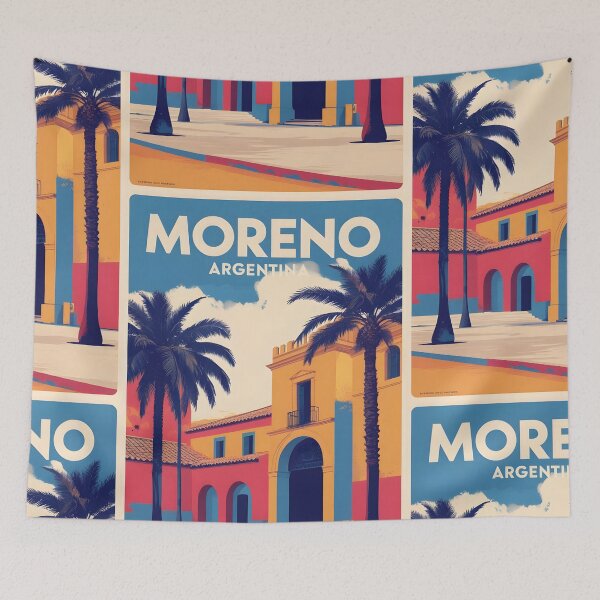Item preview, Moreno Argentina Vintage Travel Tourism designed and sold by TravelersGems.