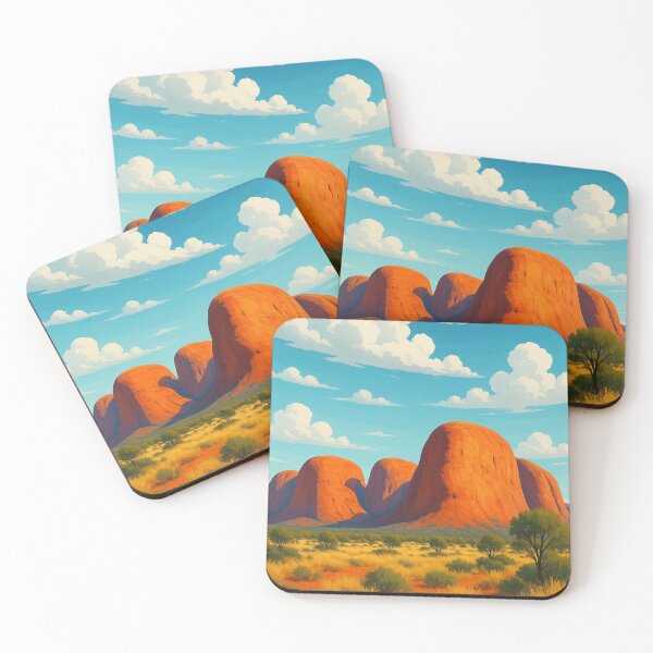 Item preview, Kata Tjuta Rock Formations in the Red Centre of Australia designed and sold by Aryabek.