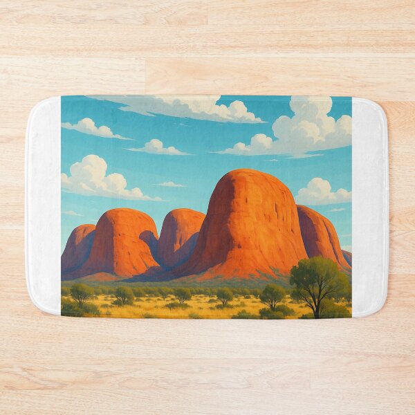 Item preview, Kata Tjuta Rock Formations in the Red Centre of Australia designed and sold by Aryabek.