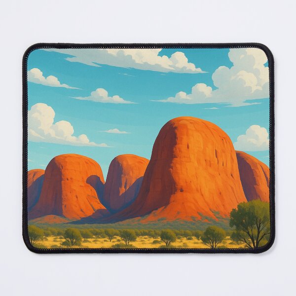 Item preview, Kata Tjuta Rock Formations in the Red Centre of Australia designed and sold by Aryabek.