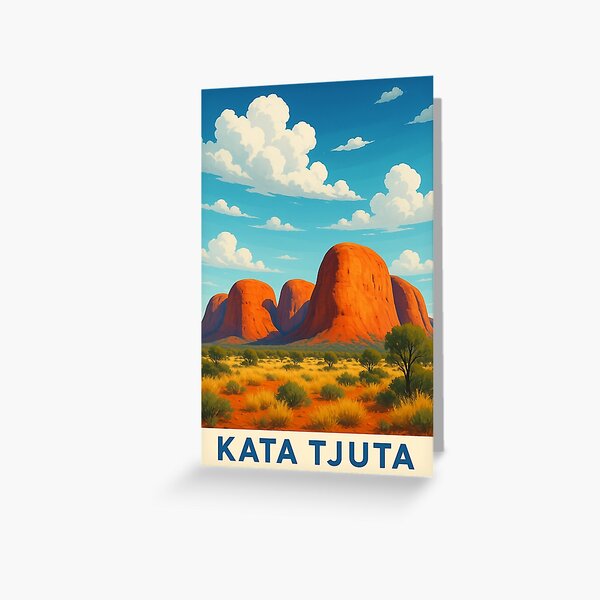 Item preview, Kata Tjuta Rock Formations in the Red Centre of Australia designed and sold by Aryabek.