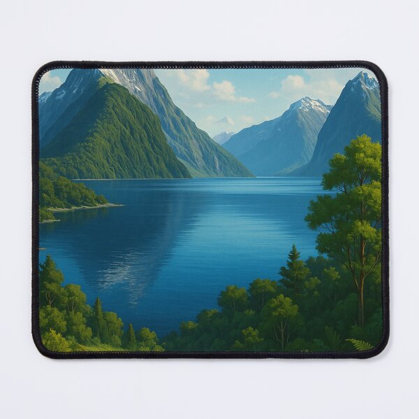 Item preview, Te Anau and Fiordland Mountains, South Island New Zealand designed and sold by Aryabek.