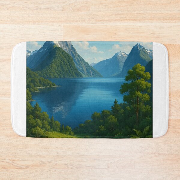 Item preview, Te Anau and Fiordland Mountains, South Island New Zealand designed and sold by Aryabek.
