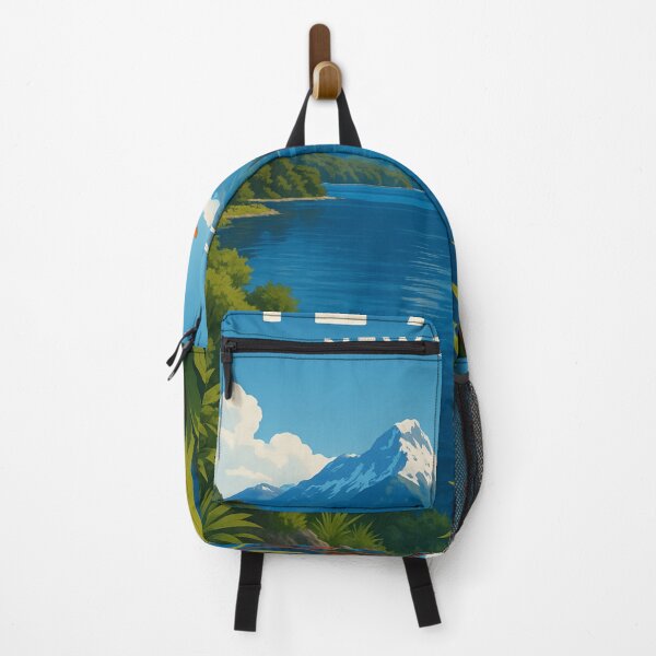 Item preview, Lake Te Anau and Mountains of Fiordland National Park designed and sold by Aryabek.