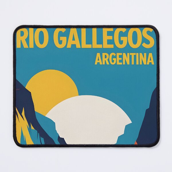 Item preview, Rio Gallegos Argentina Vintage Travel Tourism designed and sold by TravelersGems.