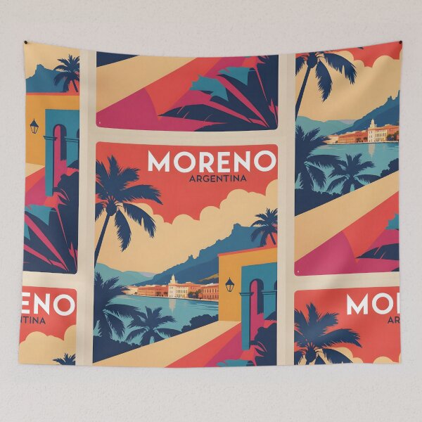 Item preview, Moreno Argentina Vintage Travel Tourism 2 designed and sold by TravelersGems.