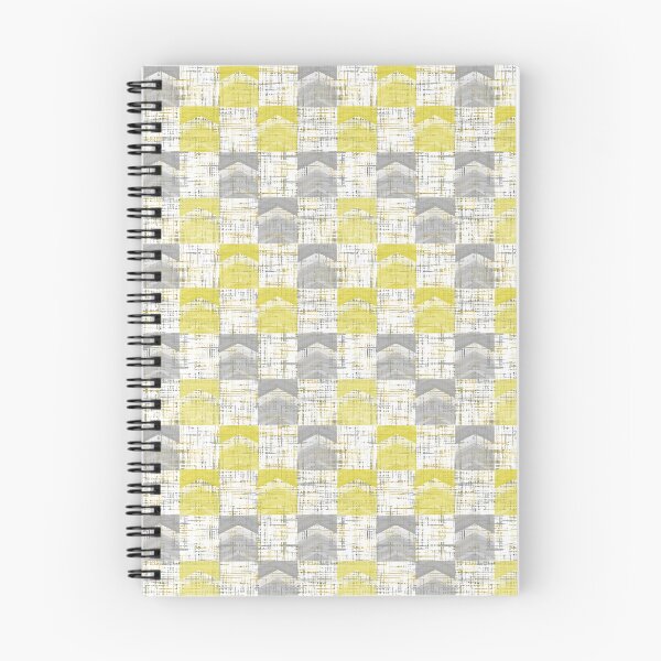 Item preview, Textured Grey and Yellow Barkcloth Pattern Seamless Repeat designed and sold by Sharon Schwalbe.