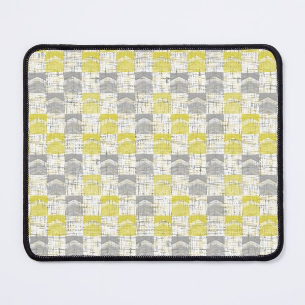 Item preview, Textured Grey and Yellow Barkcloth Pattern Seamless Repeat designed and sold by Sharon Schwalbe.