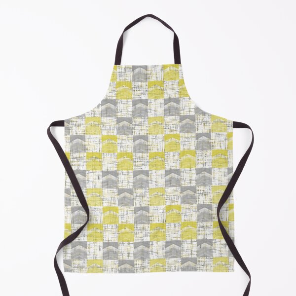 Item preview, Textured Grey and Yellow Barkcloth Pattern Seamless Repeat designed and sold by Sharon Schwalbe.