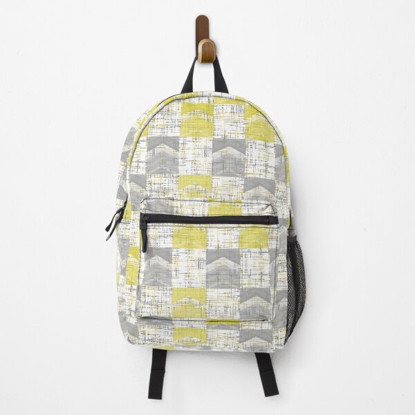 Item preview, Textured Grey and Yellow Barkcloth Pattern Seamless Repeat designed and sold by Sharon Schwalbe.