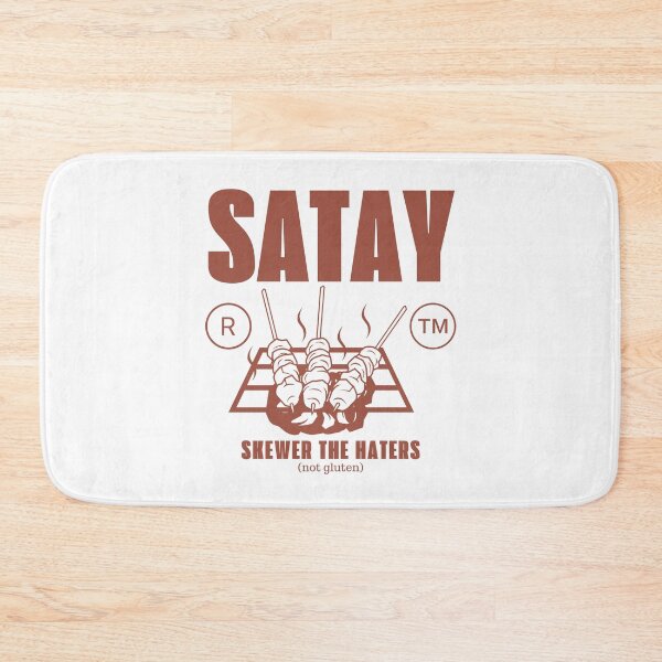 Item preview, Satay: skewer the haters ( not gluten) designed and sold by Peerless-Prime.